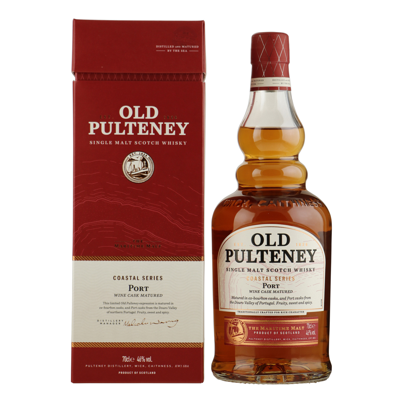 Old Pulteney - Coastal Series Port Finish 70cl