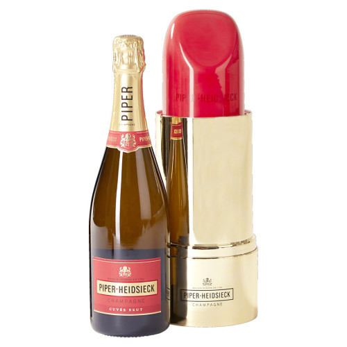 Piper Heidsieck - Cuvée Brut Lipstick Giftpack 75cl