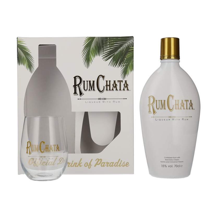 Rumchata Geschenk met Glas 70cl
