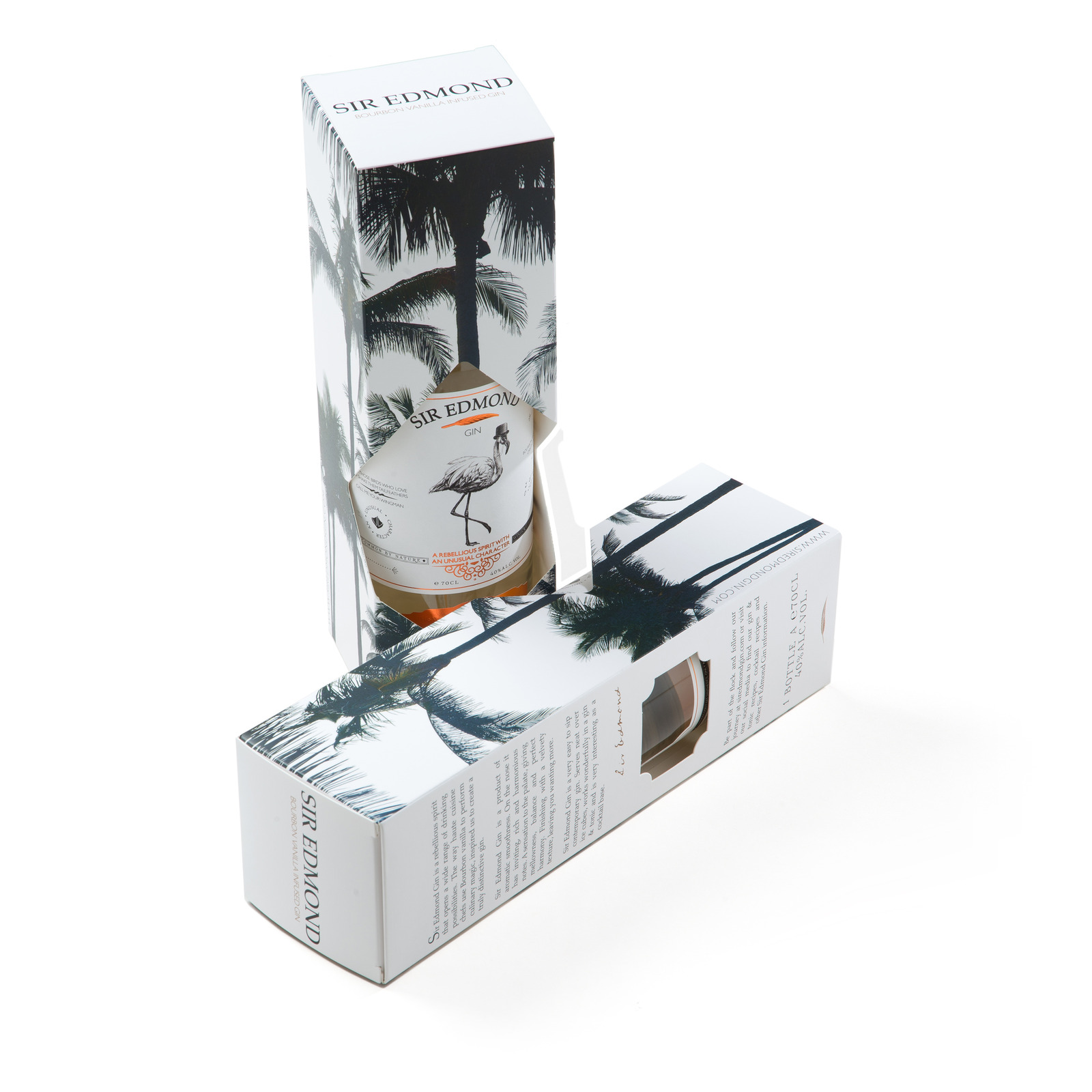 Sir Edmond – Vanilla Infused Gin 70cl