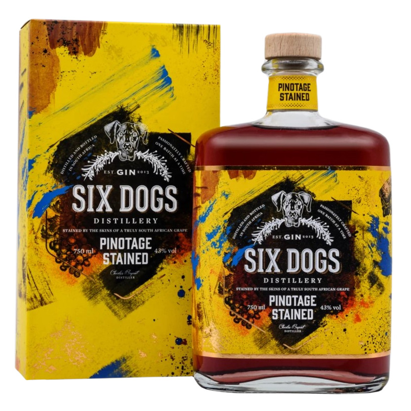 Six Dogs - Pinotage Stained Gin 70cl