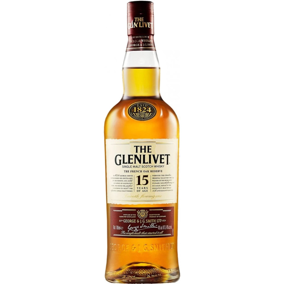 The Glenlivet, 15 years - French Oak 70cl