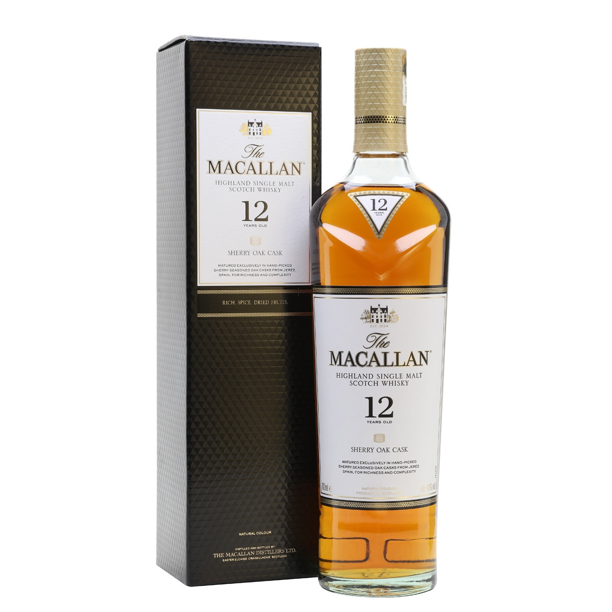 The Macallan, 12 years - Sherry Oak 70cl