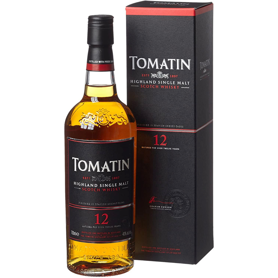 Tomatin, 12 years - Sherry Cask 1 liter
