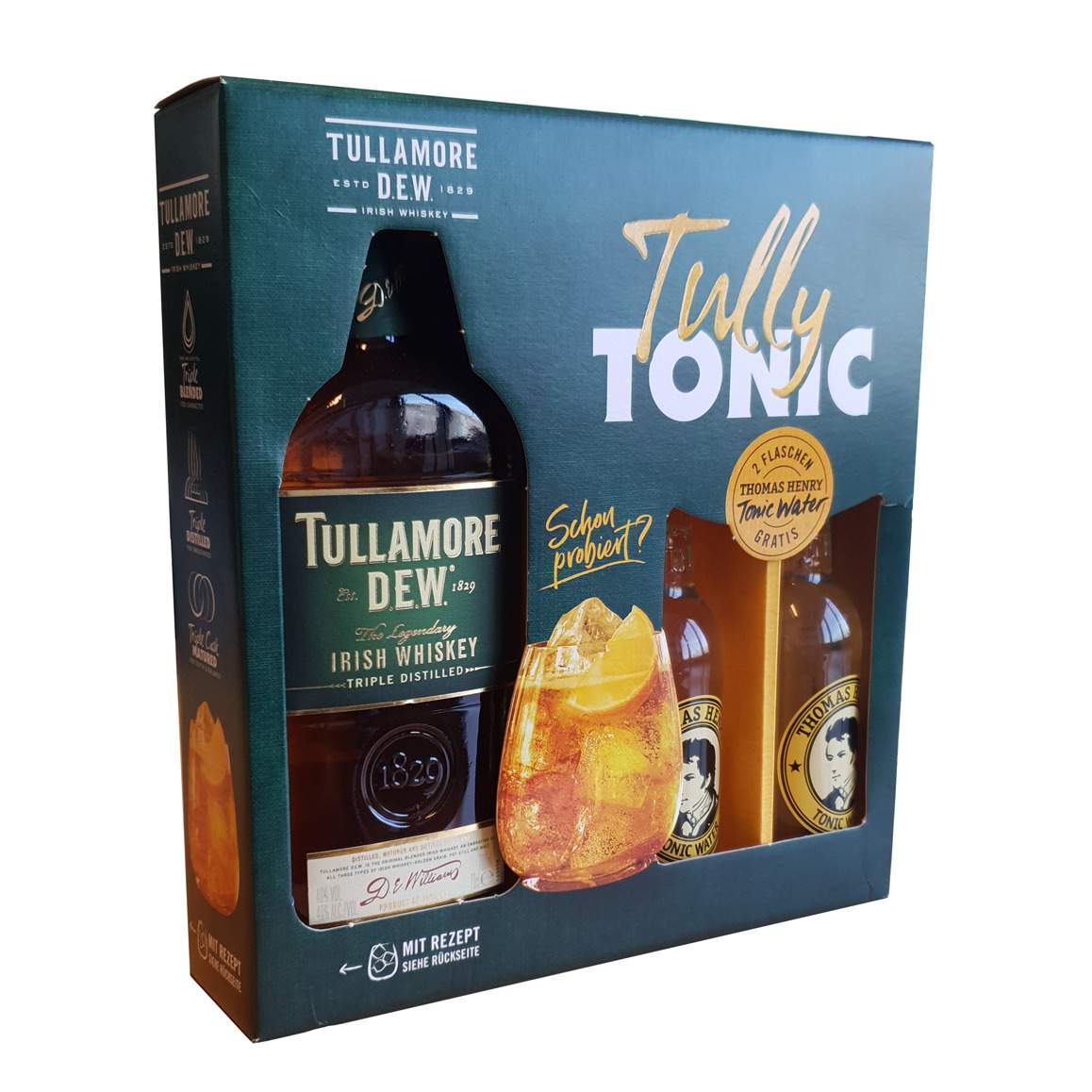 Tullamore Dew - Gift Pack 2 Tonic 70cl