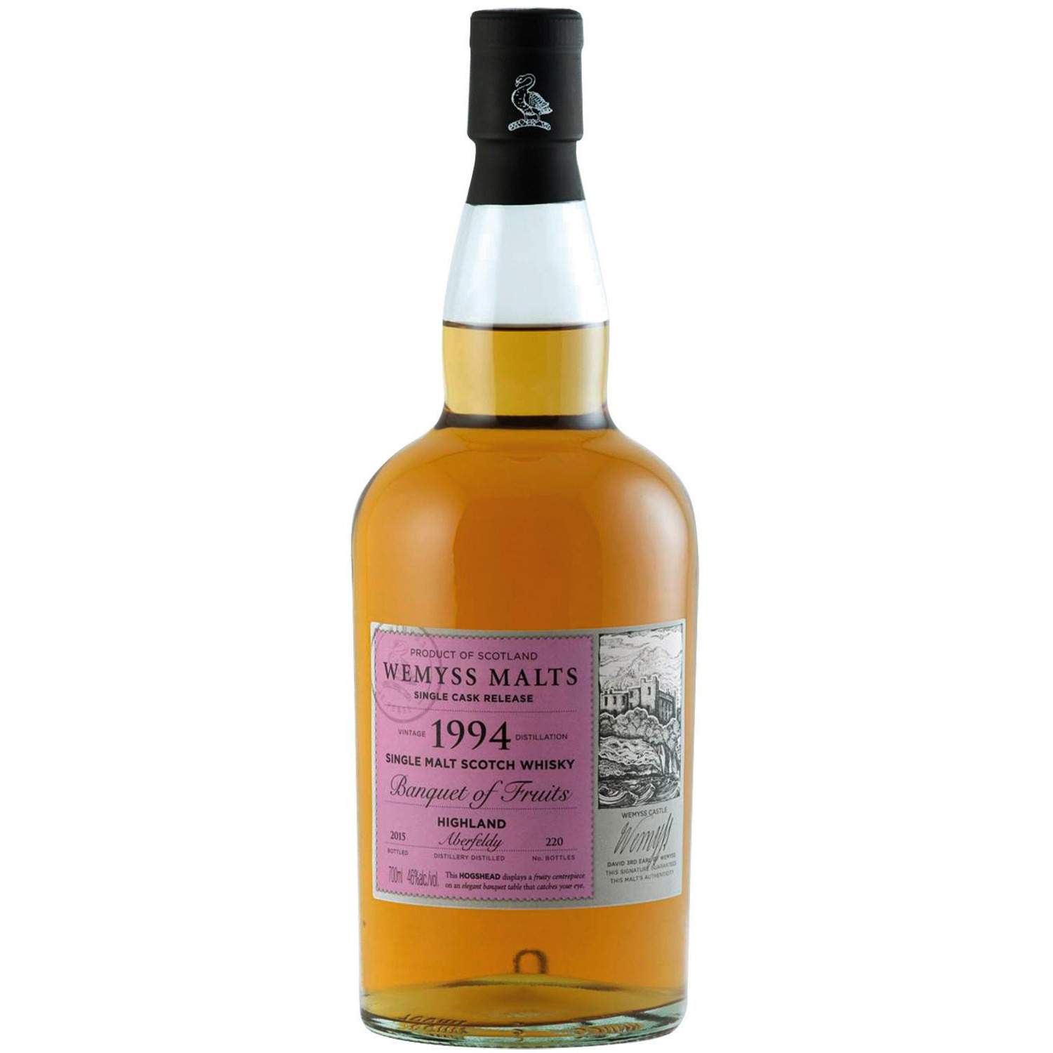 Wemyss Aberfeldy, 21 years - Banquet of Fruits 70cl