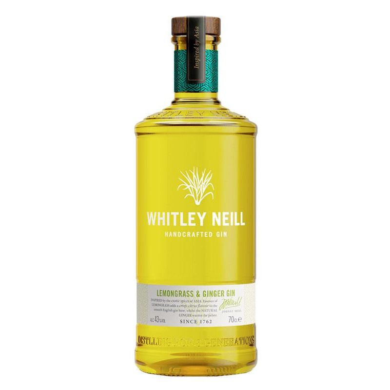 Whitley Neill - Lemongrass & Ginger 70cl