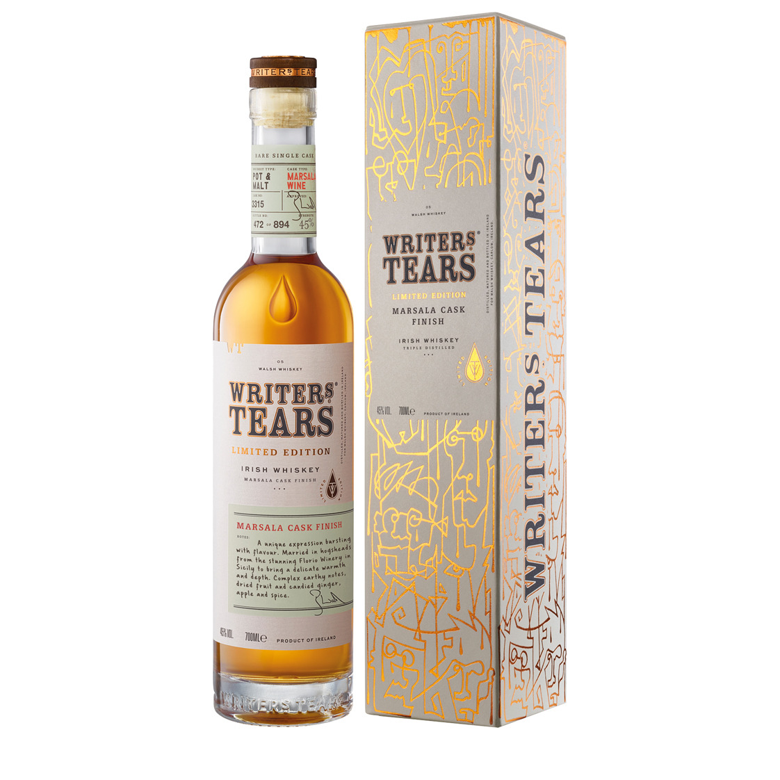 Writer's Tears - Marsala Cask Finish 70cl