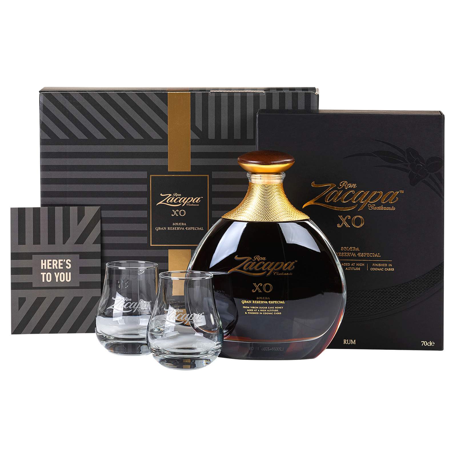 Zacapa XO Giftpack 2 Glazen 70cl