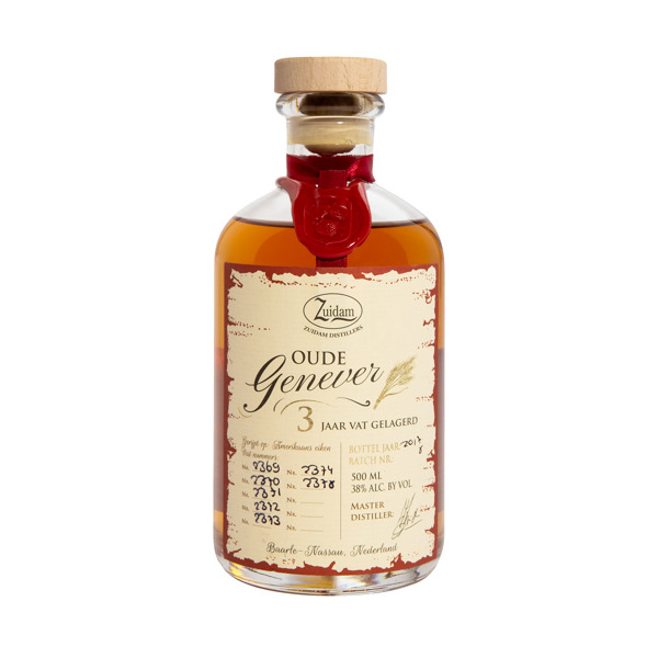 ﻿Zuidam, 3 Y Genever 50cl