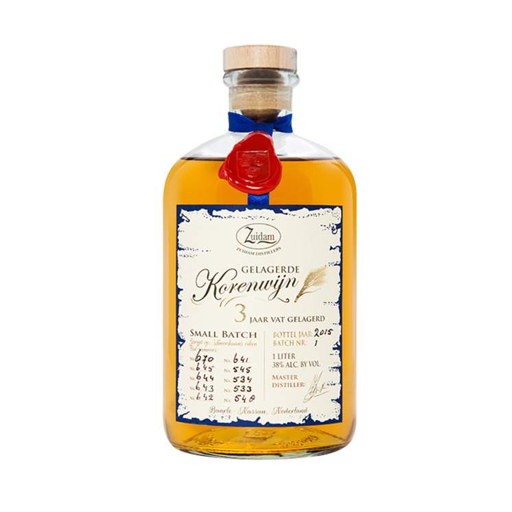 Zuidam, 3 years - Korenwijn 50cl